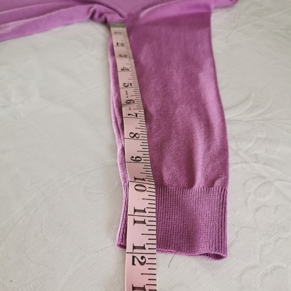 Halogen Pink 3/4 Length Sweater Size XS - Picture 5 of 10